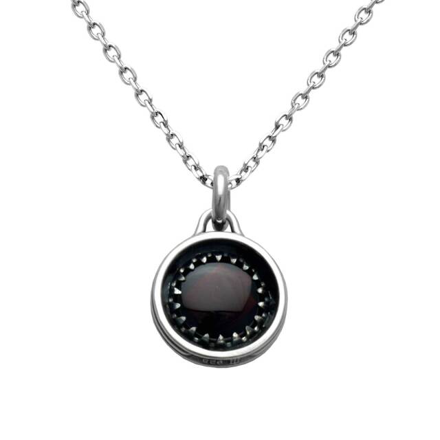 ラウンドストーンペンダント FC-300-SV2