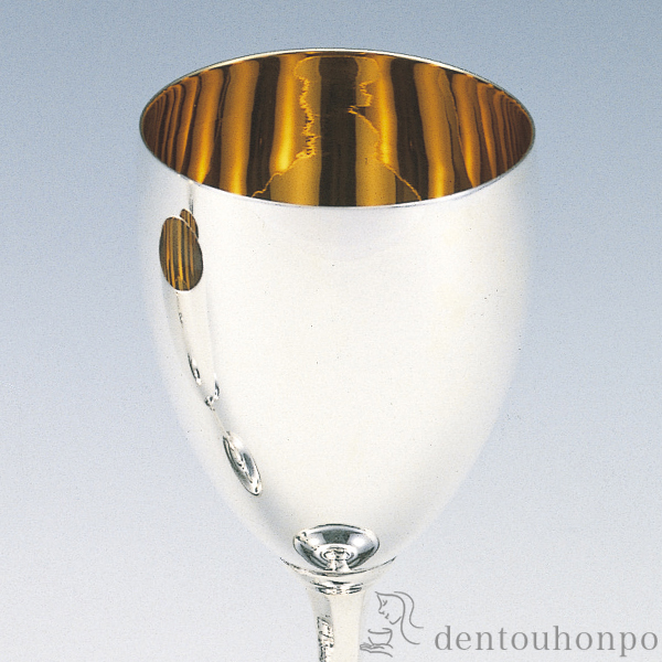 送料無料】 銀製 シェリー / ワイン ワイングラス ワインカップ ソフト