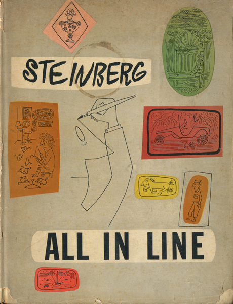 古書古本 dessin：Saul Steinberg: All in Line（ソウル・スタインバーグ）