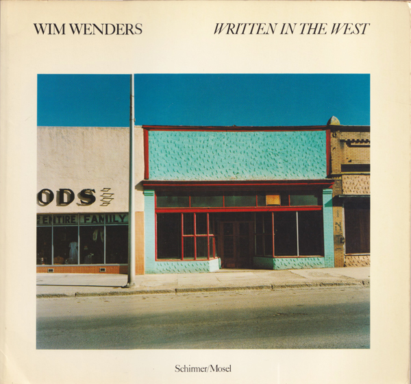 古書古本 dessin：Wim Wenders: Written in the West（ヴィム