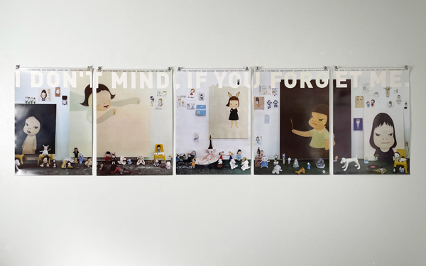 古書古本 dessin:奈良美智 ポスター I don't mind, if you forget me 5