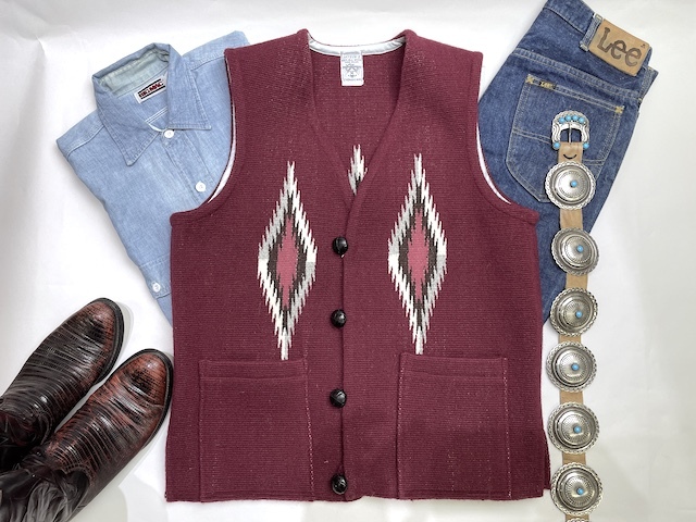 限定生産カラー】Ortega's オルテガ 手織りチマヨベスト 83SQ-40133