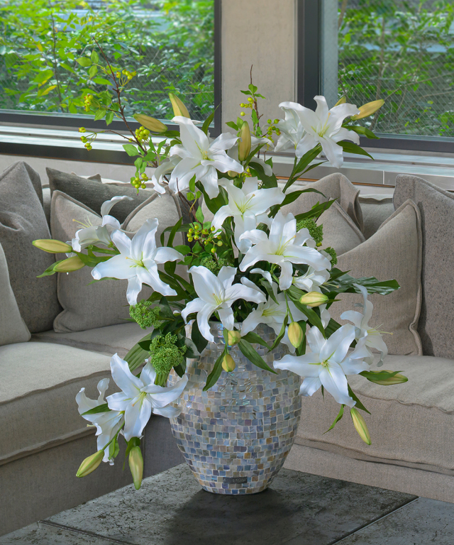 カサブランカ4XL 高品質 ギフト プレゼント お祝い アーティフィシャル