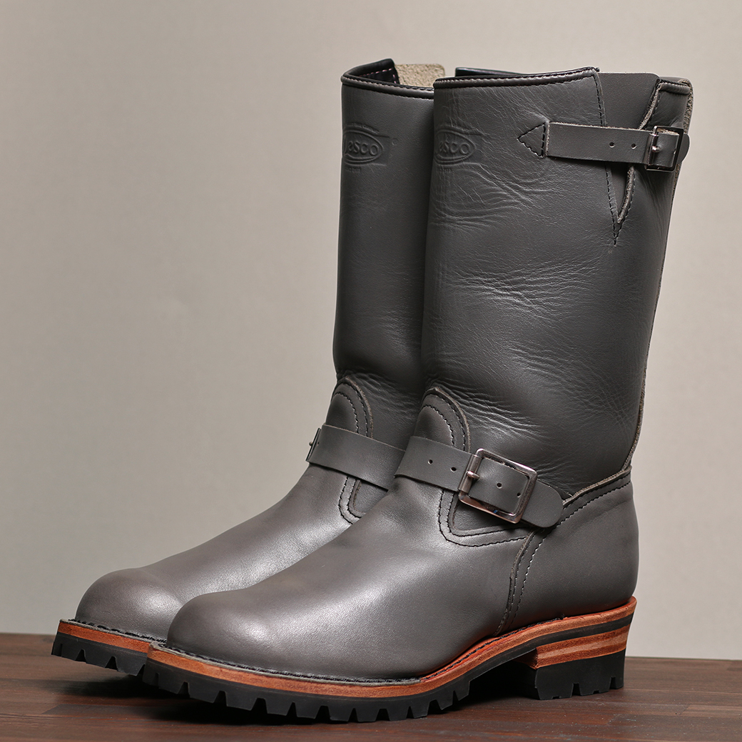 WESCO ''Slate Gray'' THE BOSS オールブラックステッチ グレーレザー