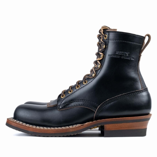 ホワイツ] WHITE'S BOOTS Smoke Jumper 375-MV Black Chromexcel