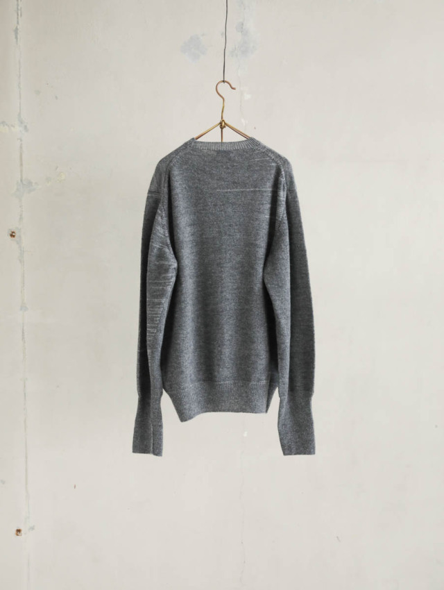 MAATEE&SONS マーティーアンドサンズ｜RBALPCA,カシミヤ SS天竺 グレー