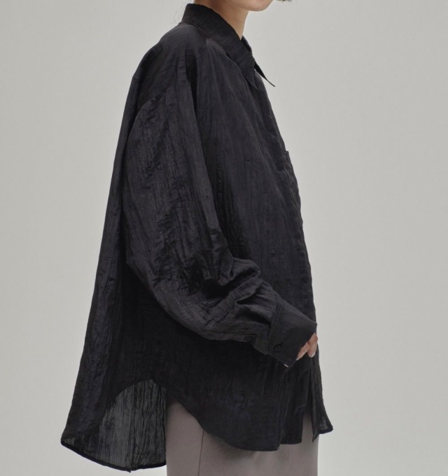 TOFAYFUL Crape Satin Shirts