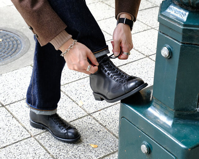 BROTHER BRIDGE ブラザーブリッジ HENRY ヘンリー Vintage BLK Calf