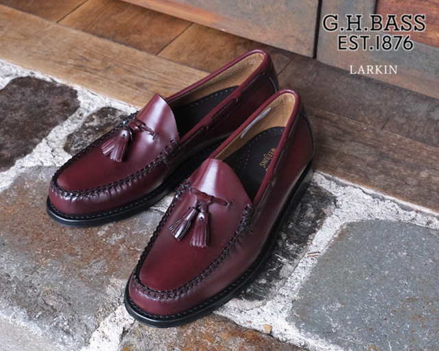 G.H.BASS ジーエイチバス LARKIN ラーキン タッセルローファー 11015H