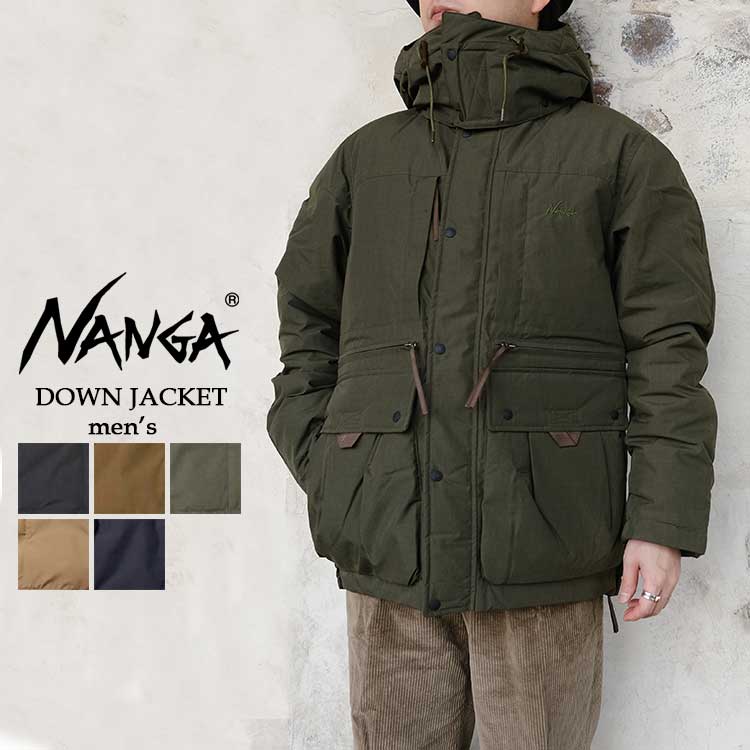 ナンガ ヒノック ダウン メンズ アウトドア ジャケット チャコール