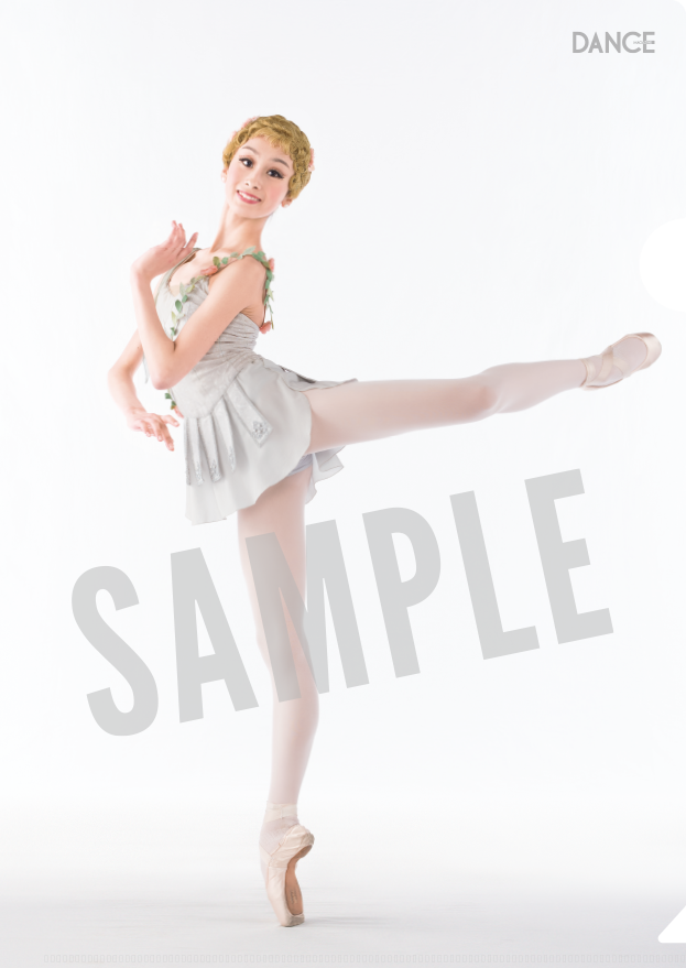 バレエダンサークリアファイル 永久メイ「ドン・キホーテ」キューピッド