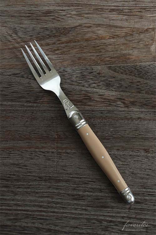 Jean Dubost(ジャン・デュボ)｜ライヨール テーブルフォーク(カフェオレ)