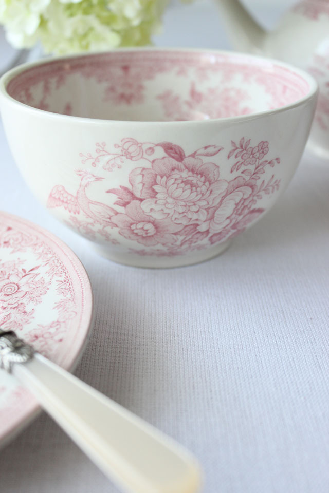 Burleigh（バーレイ） ｜ピンク アジアティック フェザンツ シュガー