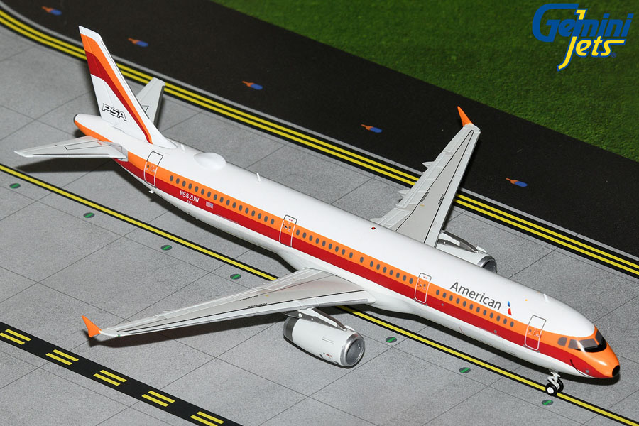 Gemini Jets 1/200 (ダイキャスト製) A321-200 アメリカン航空 