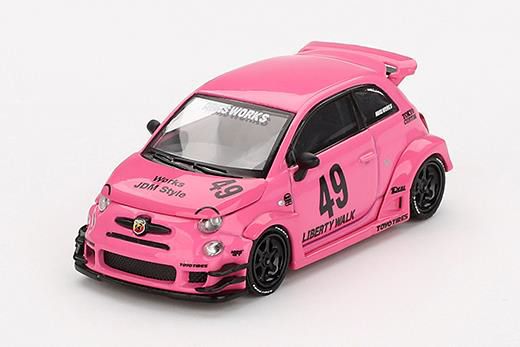 MINI GT 1/64 (ダイキャスト製) アバルト 595 LB-WORKS x Abas Works