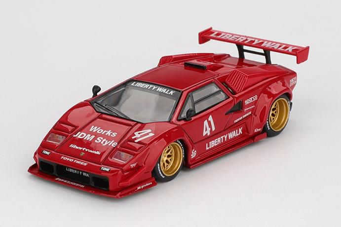 MINI GT 1/64 (ダイキャスト製) ランボルギーニ カウンタック LB-WORKS