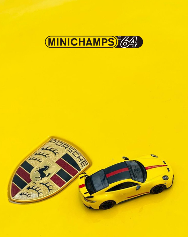 MINICHAMPS64(ミニチャンプス64) 1/64 Porsche 911 GT3 (992) 2021