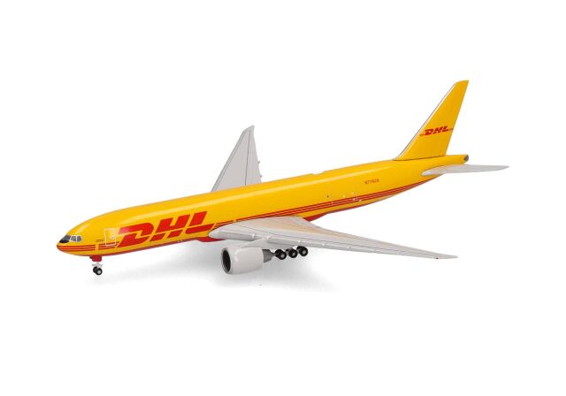 herpa wings 1/500 (ダイキャスト製) 777F DHLアビエーション N776CK