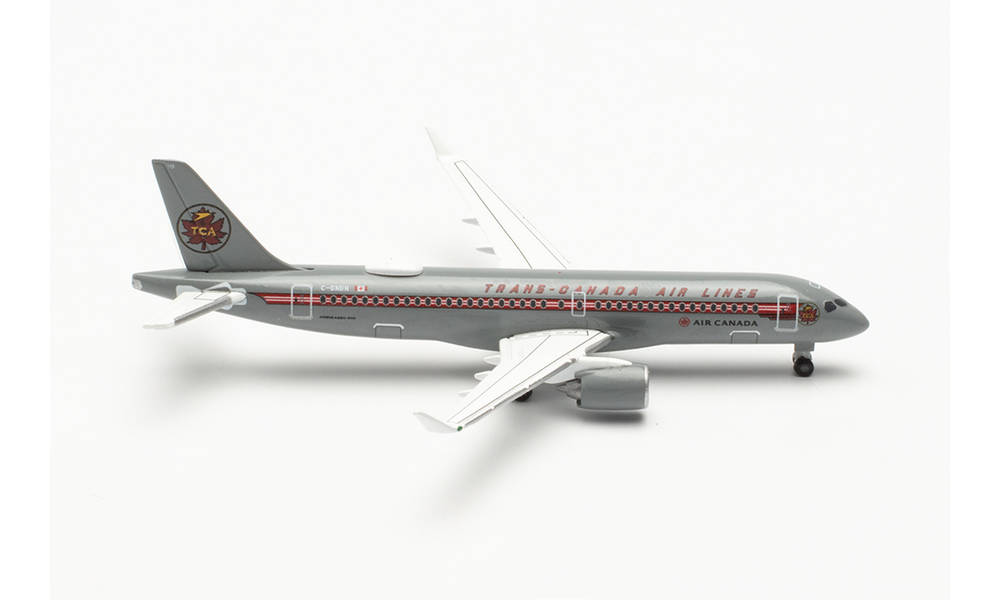 herpa wings 1/500 (ダイキャスト製) A220-300 エア・カナダ トランス