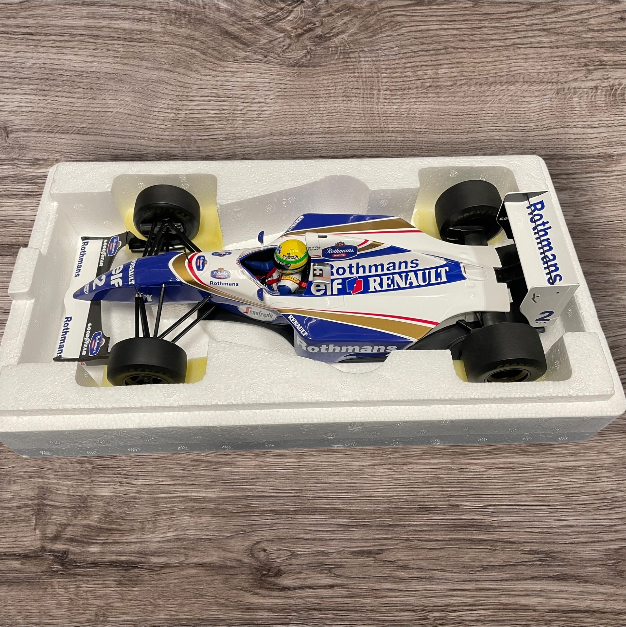 ミニチャンプス 1/12 ウィリアムズFW16 A.セナ 1994年 当店オリジナル