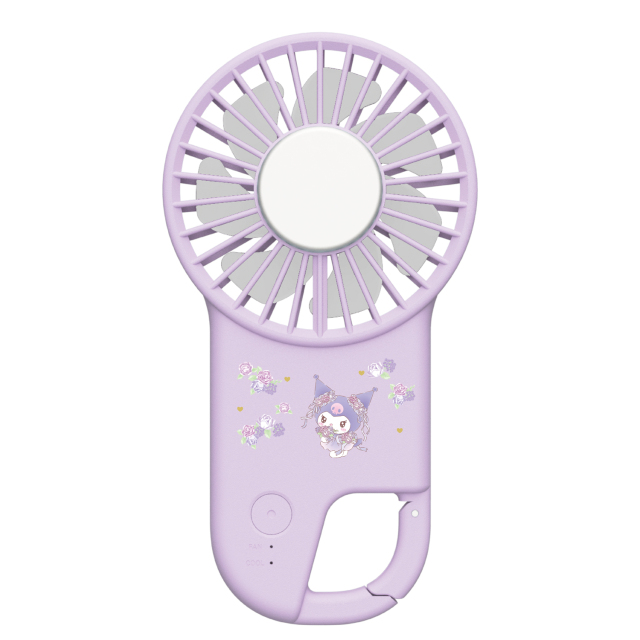 キキララ マイメロ ハンディファン 冷却プレート カラビナ付き 2024年