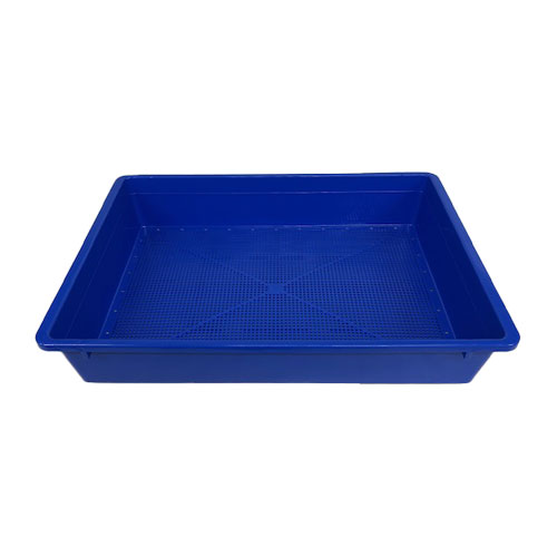 育苗箱 新B型 深型 ブルー 51cm 種まき さし木 さし芽 トレー