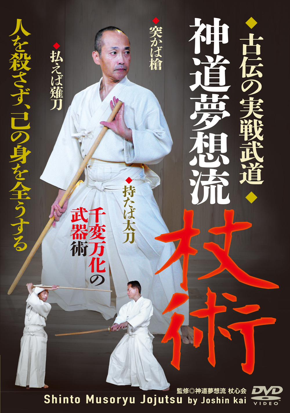神道夢想流杖術 術技編一(DVD)