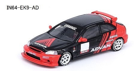 INNO 1/64 Honda シビック Type-R (EK9) 