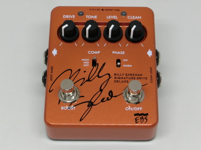 EBS「 Billy Sheehan Signature Drive DELUXE」(0002-164) ヒズミ屋