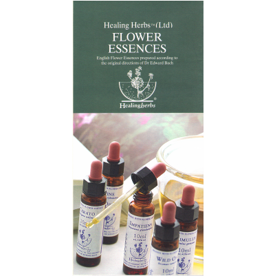 バッチフラワーレメディ/ヒーリングハーブス社 パンフレット