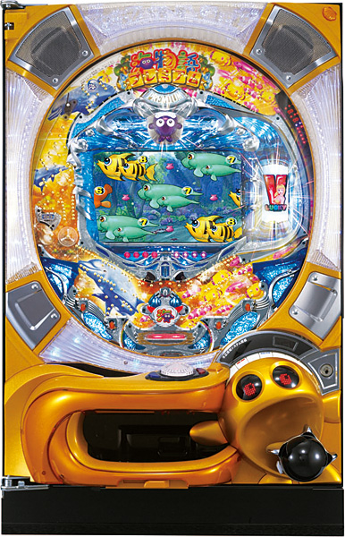 SANYO CRプレミアム海物語ゴールド 中古パチンコ実機 [枠名：クジ