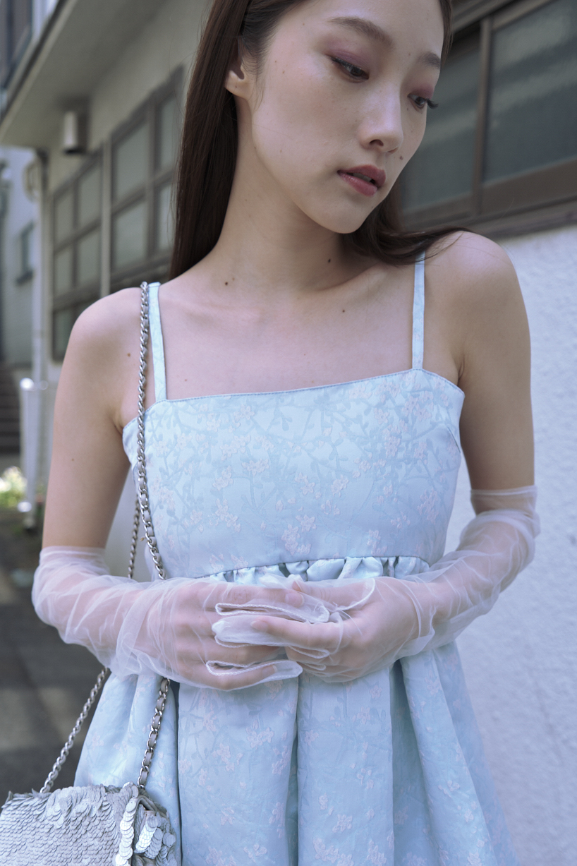 HONEY MI HONEY｜バルーンジャガードキャミソールミニワンピース｜特別