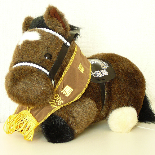 馬ぬいぐるみS ディープインパクト/七冠馬 競馬グッズのホース・ライフ