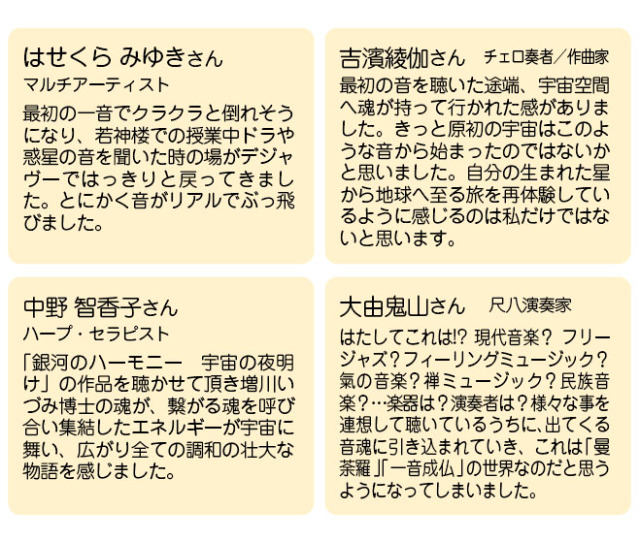 銀河のハーモニー 宇宙の夜明け（2枚組CD）