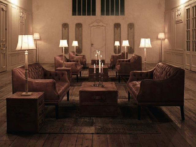 STONYHURST LARGE LAMP TABLE ストニーハースト ラージ ランプテーブル