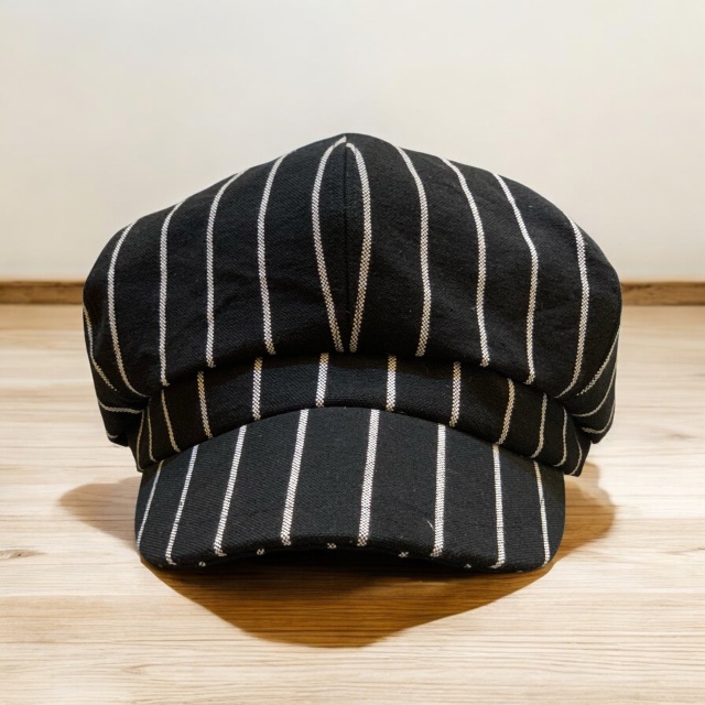 Bigサイズキャンバスストライプキャスケット/MadeInTokyo | 帽子専門店