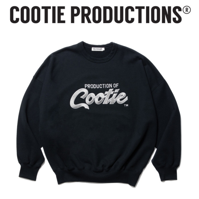 Embroidery Sweat Crew (PRODUCTION OF COOTIE)