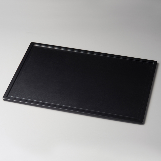ランチョンマット 両折 折敷 溜/黒 12-09503/09504 漆器の井助