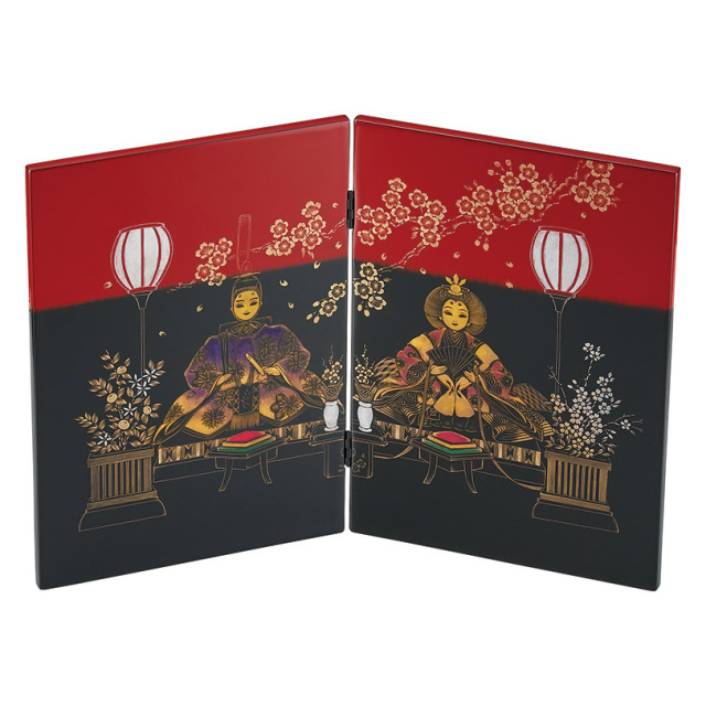 パネル 金富士 木製 漆塗り アート インテリア 12-14301 漆器の井助