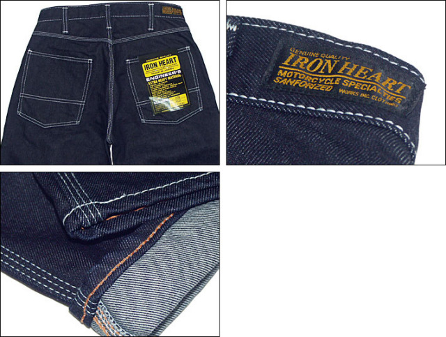 IRON HEART アイアンハート 16oz レギュラーデニム スタンダード