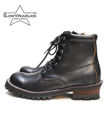 SLOW WEAR LION スローウエアライオン ダブルステッチダウン|クロム