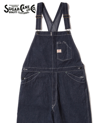 SUGAR CANE シュガーケーン 11oz.デニム|ハイバック|オーバーオール