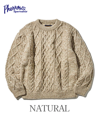 PHERROW'S フェローズ ローゲージニット|ハンドメイド|セーター