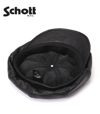 Schott ショット シープスキン|キャスケット|ニュースボーイキャップ