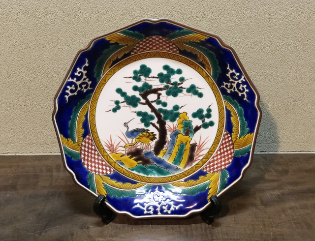 骨董品 皿 九谷焼 能登半島地震支援 骨董品 皿 九谷焼 能登半島地震