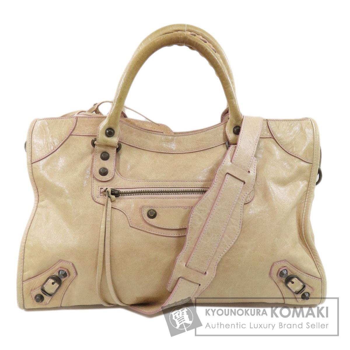 BALENCIAGA バレンシアガ 115748 エディターズバッグ ザ・シティ 2WAY