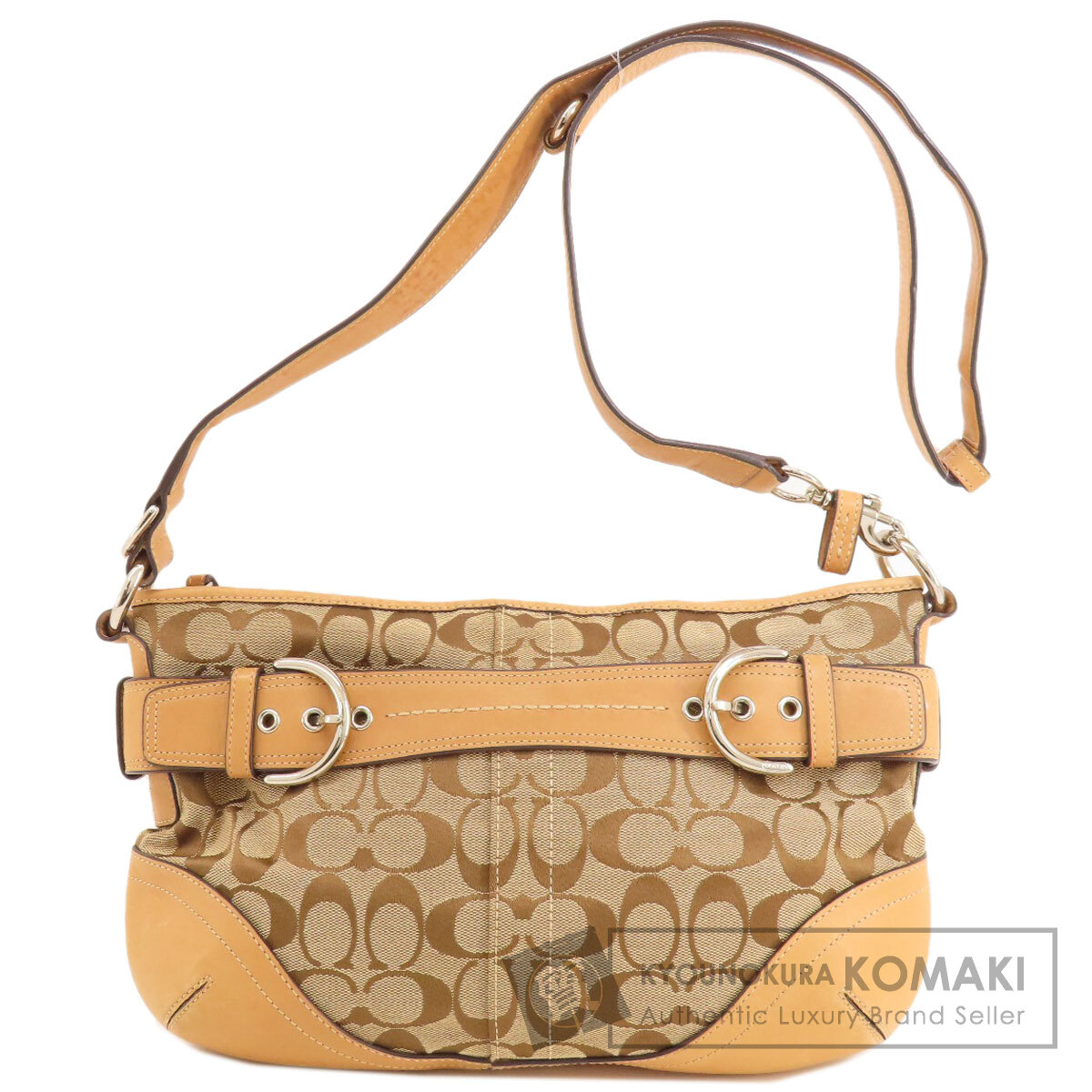 COACH コーチ F07077 シグネチャー ワンショルダー ショルダーバッグ