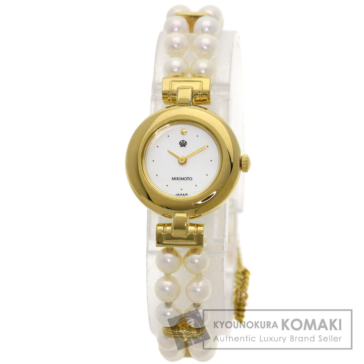 MIKIMOTO ミキモト 4N20-0941 パールウォッチ JAL限定 腕時計 GP