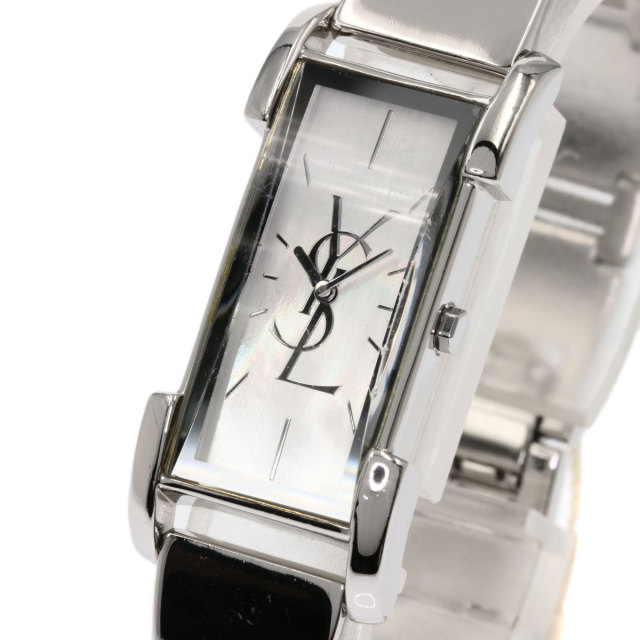 YVES SAINT LAURENT イヴ・サンローラン YSL スクエアフェイス 腕時計