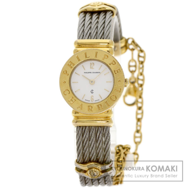 PHILIPPE CHARRIOL フィリップ・シャリオール サントロペ 腕時計 GP/SS